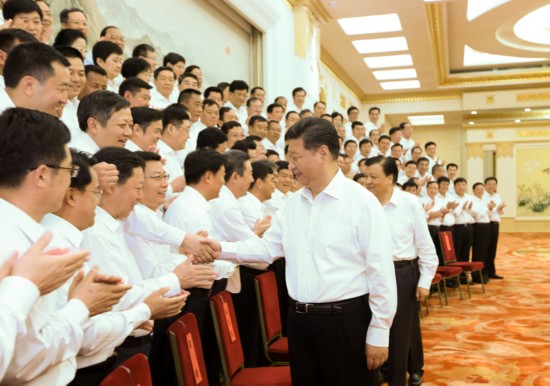 習(xí)近平會(huì)見全國(guó)優(yōu)秀縣委書記
