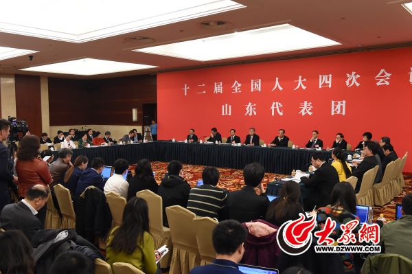 郭樹清7答中外記者問 現(xiàn)場宣傳山東制造