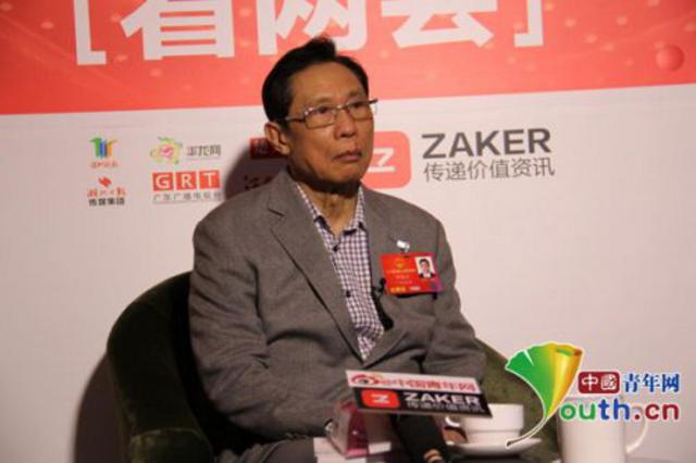 全國人大代表、中國工程院院士鐘南山。中國青年網記者 裴清波 攝